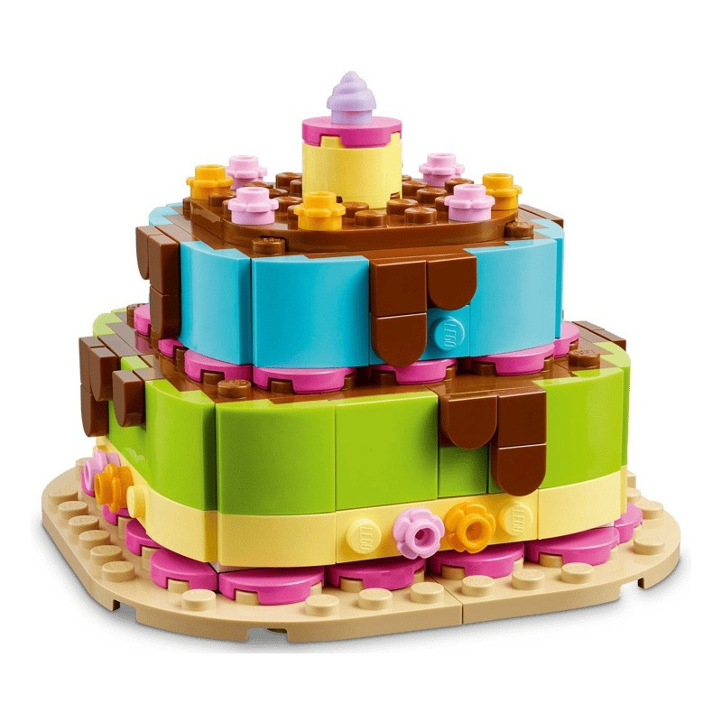 40815 Klocki Lego Tort na przyjęcie urodzinowe 219 elementów 