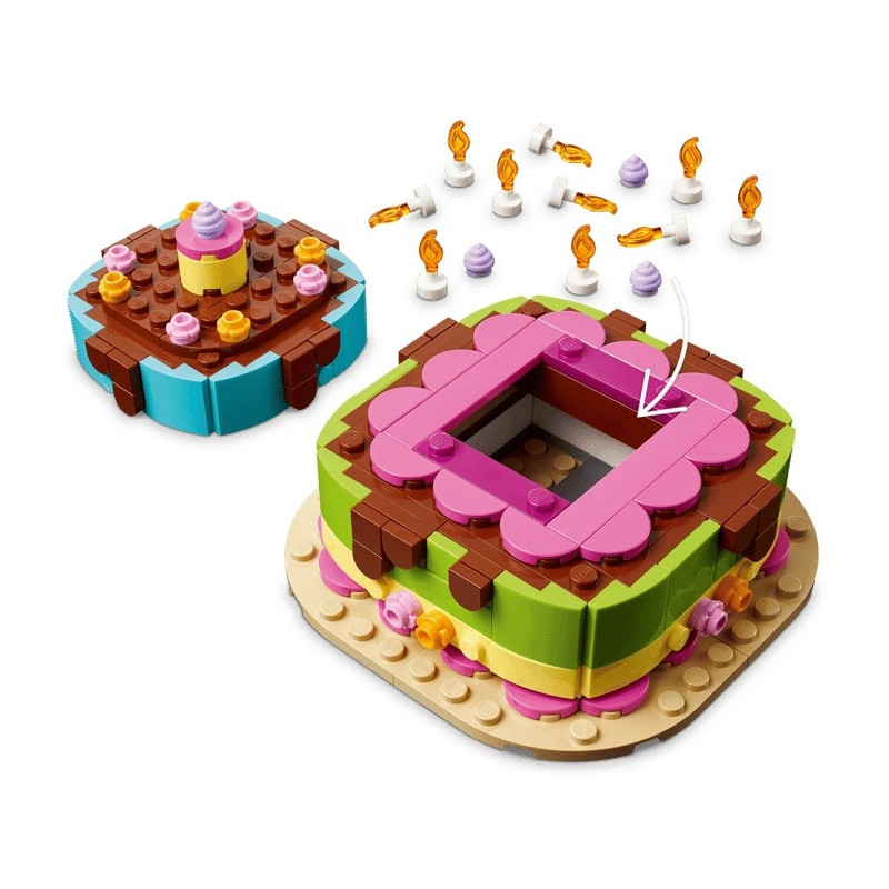 40815 Klocki Lego Tort na przyjęcie urodzinowe 219 elementów 