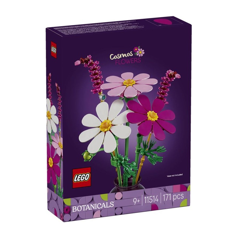 11514 Klocki Lego Botanicals Kosmosy Kwiaty 171 elementów