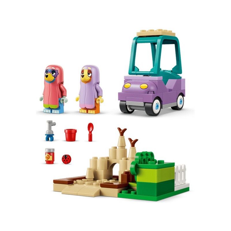 11216 Klocki Lego Bluey Babunie z Bingo i Blue 80 elementów