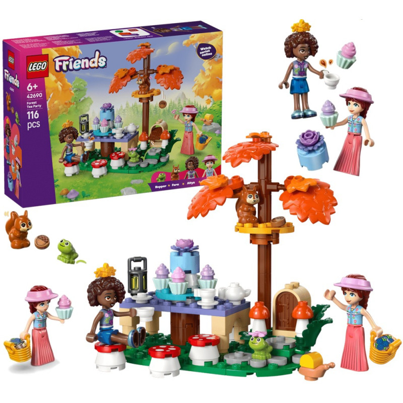 42690 116 elementów Klocki Lego Friends Podwieczorek w lesie