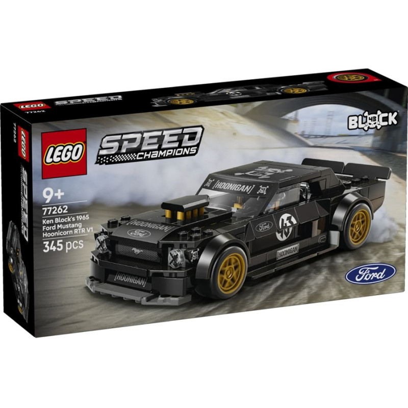 77262 Klocki Lego Speed 65 Ford Mustang Hoonicorn V1 Kena Blocka  345 elementów