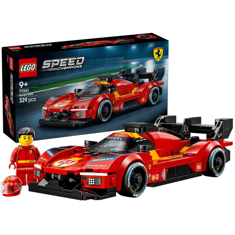 77261 Klocki Lego Speed Champions Ferrari 499P 329 elementów 