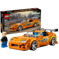 77260 292 elementy Klocki Lego Speed Szybcy i wściekli Toyota Supra MK4 
