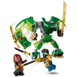 71862 Klocki Lego Ninjago Smoczy mech Lloyda zestaw bitewny 81 elementów