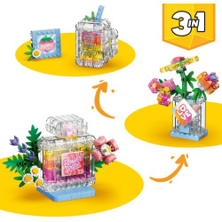 31383 Klocki Lego Creator 3w1 Flakon perfum z kwiatową ozdobą 286 elementów