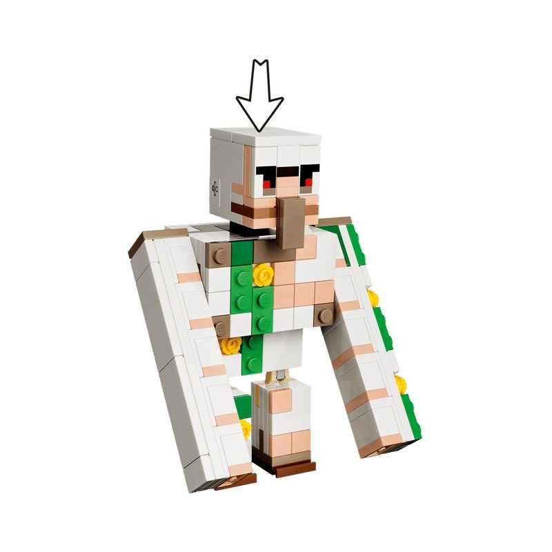 21592 Klocki Lego Minecraft Atak kurzego jeźdźca na pustyni  428 elementów