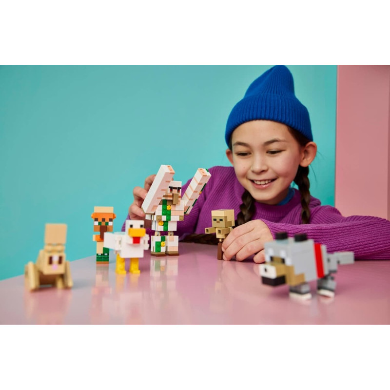 21592 Klocki Lego Minecraft Atak kurzego jeźdźca na pustyni  428 elementów