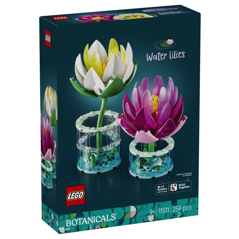 11511 Klocki Lego Botanicals Lilie wodne 259 elementów