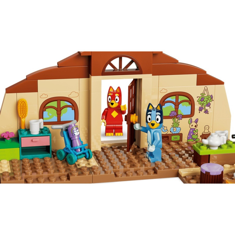 11221 Klocki Lego Bluey Szkoła z Ryżykiem i Blue 106 elementów