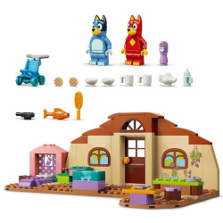 11221 Klocki Lego Bluey Szkoła z Ryżykiem i Blue 106 elementów