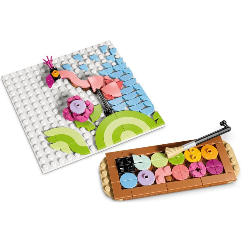 31390 Klocki Lego Creator 3w1 Dekoracyjny obraz z kwiatami 348 elementów