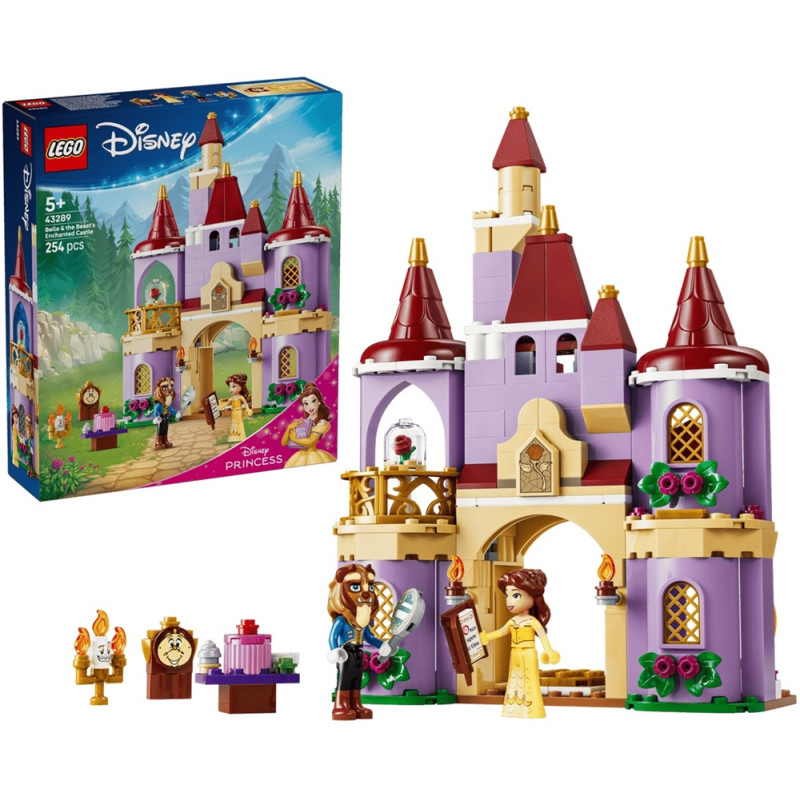 43289 Klocki Lego Disney Zaczarowany zamek Pięknej i Bestii 254 elementy