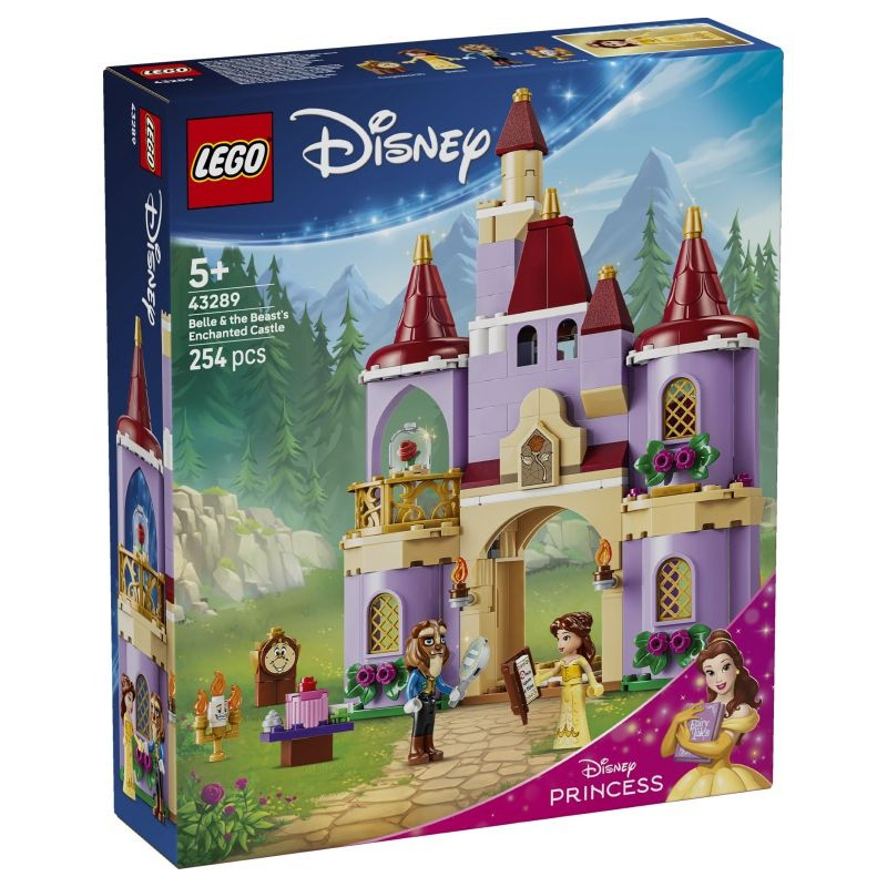 43289 Klocki Lego Disney Zaczarowany zamek Pięknej i Bestii 254 elementy