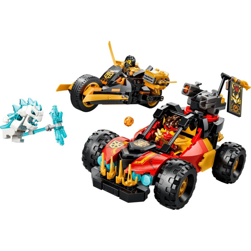 71864 Klocki Lego Ninjago Wielofunkcyjne pojazdy Kaia i Cole’a 394 elementy 
