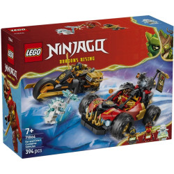 71864 Klocki Lego Ninjago Wielofunkcyjne pojazdy Kaia i Cole’a 394 elementy 