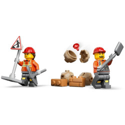 60480 Klocki Lego City Żółta koparko-ładowarka 301 elementów