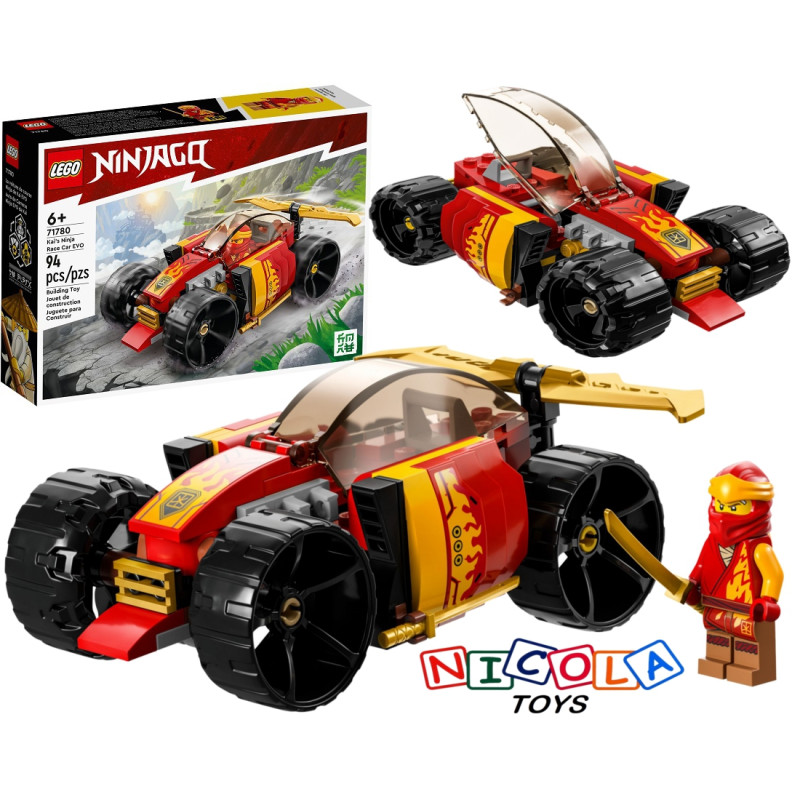 71780 LEGO NINJAGO SAMOCHÓD WYŚCIGOWY NINJA KAIA