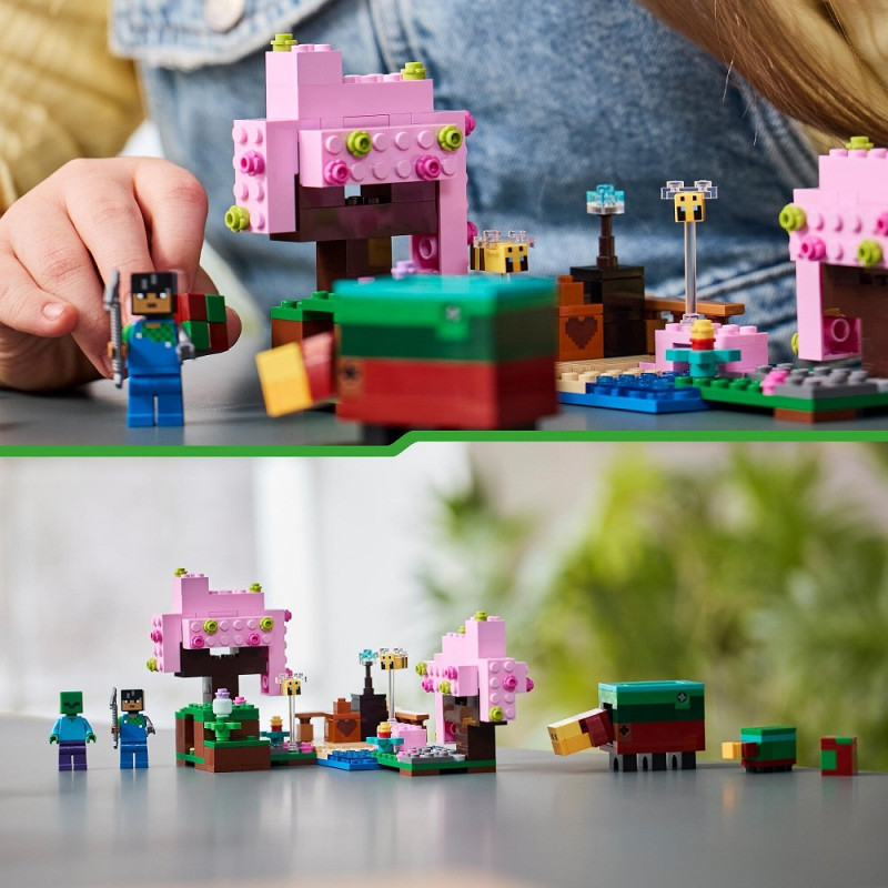 21260 KLOCKI LEGO MINECRAFT OGRÓD KWITNĄCEJ WIŚNI 