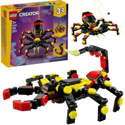31159 Klocki Lego Creator Dzikie zwierzęta: niezwykły pająk 153 elementy