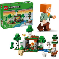 21593 Klocki Lego Minecraft Przetrwanie pierwszej nocy 301 elementów 