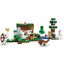 21593 Klocki Lego Minecraft Przetrwanie pierwszej nocy 301 elementów 