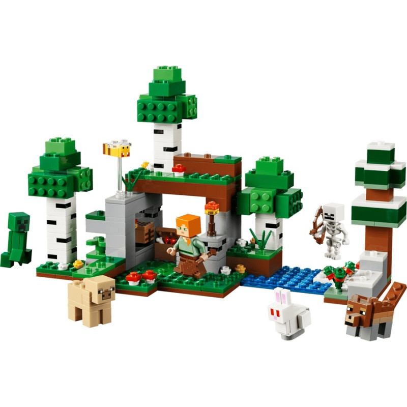 21593 Klocki Lego Minecraft Przetrwanie pierwszej nocy 301 elementów 