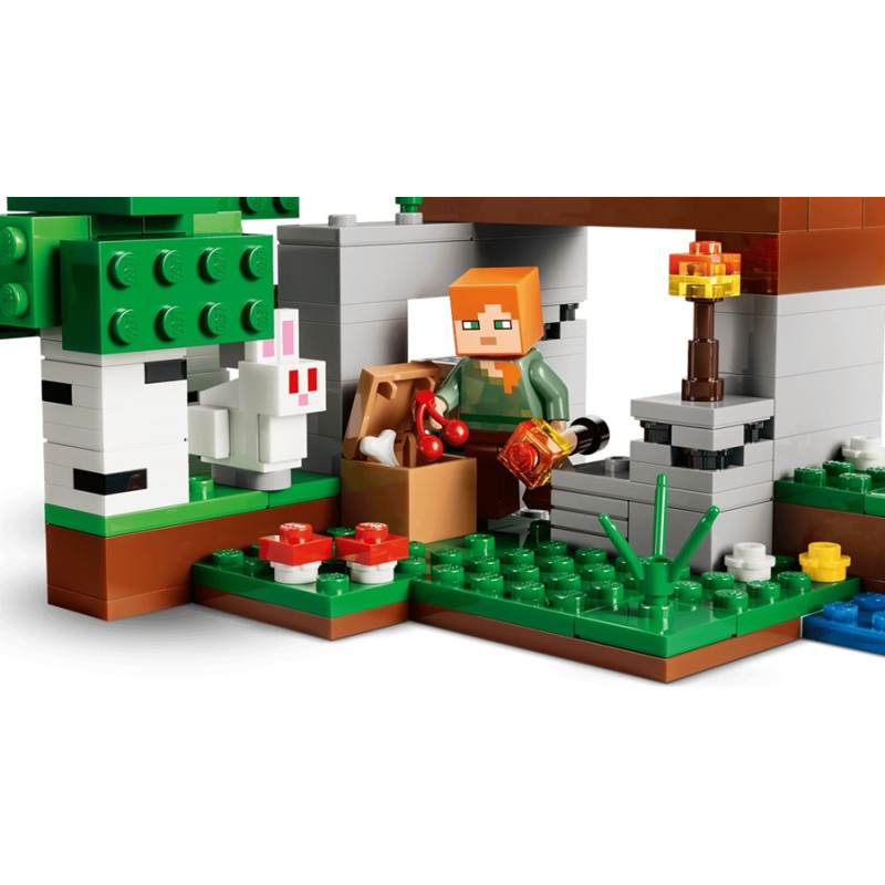 21593 Klocki Lego Minecraft Przetrwanie pierwszej nocy 301 elementów 