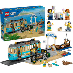 60506 Klocki Lego City Tramwaj przy plaży  693 elementy