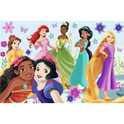 4090 Puzzle Trefl 60 elementów Disney, Księżniczki w akcji