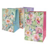 5173 Torba Prezentowa Duża Kwiaty Torebka Papierowa Na Prezent 54x36,5x30cm
