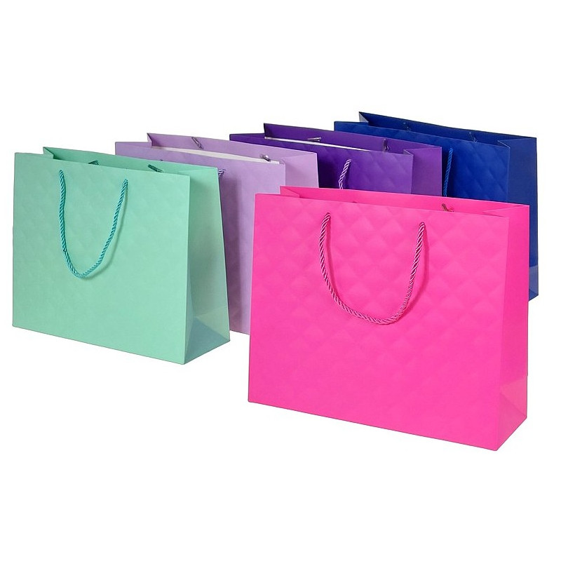 5135 Torba Prezentowa Torebka Papierowa Na Prezent Kolorowa Elegancka 32x26x11cm
