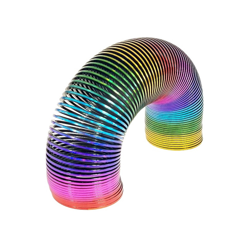 3629 Duża Sprężyna Tęczowa Rainbow Spring Kolorowa Zabawka Zręcznościowa