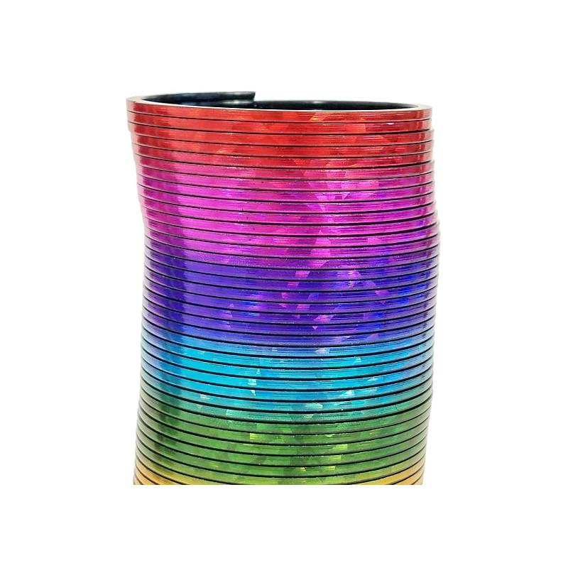 3629 Duża Sprężyna Tęczowa Rainbow Spring Kolorowa Zabawka Zręcznościowa