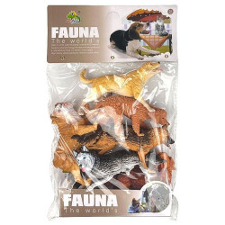 0139 Figurki Psów Zestaw 6 Szt Różne Rasy Zwierzęta Farma Zabawka Dla Dzieci