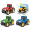 6668 Traktor Ciągnik Rolniczy Metalowy Model 1:64 Resorak Napęd Pull Back 