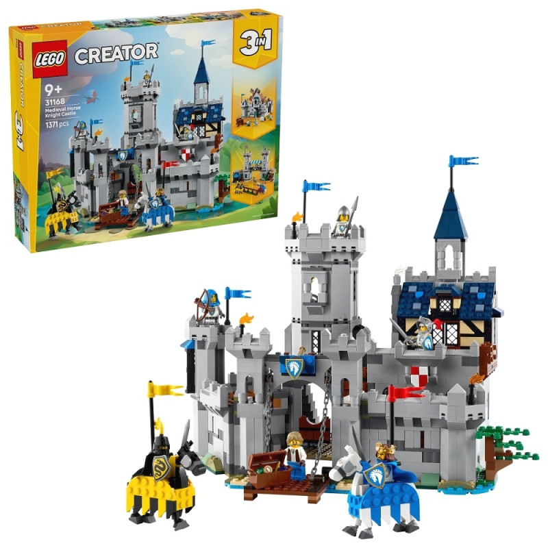 31168 LEGO Klocki Creator Średniowieczny zamek rycerzy konnych 