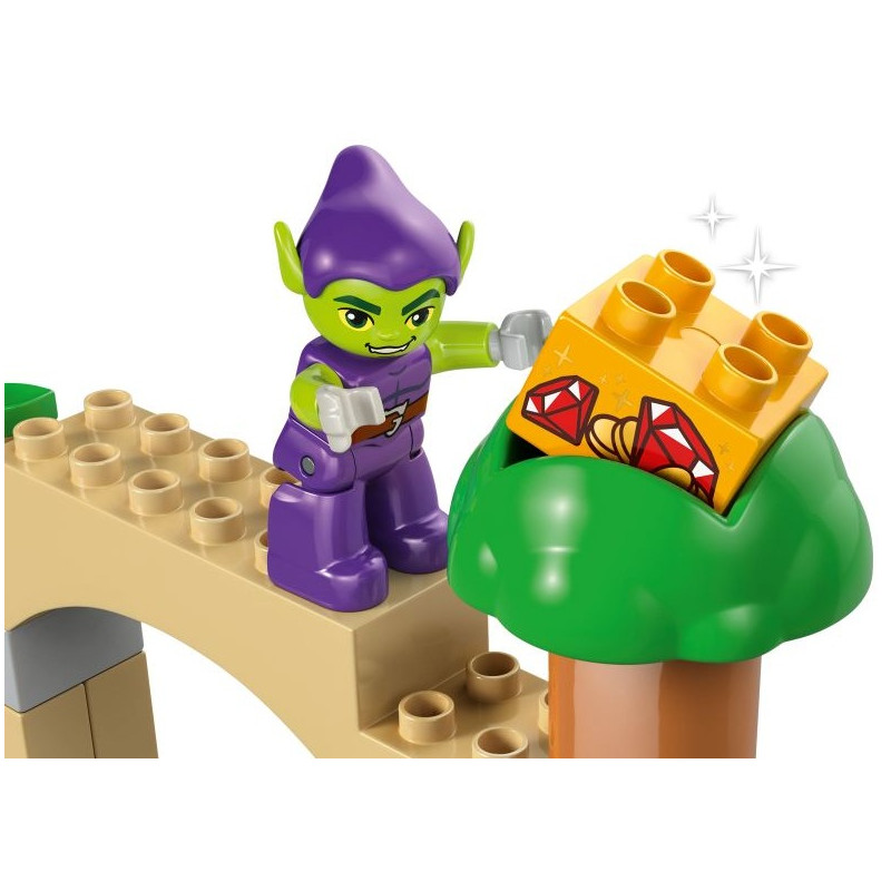 10463 Klocki Lego DuploDinozaur Spidey-Rex i Zielony Goblin 25 elementów