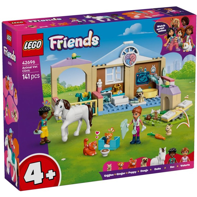 42696 Klocki Lego Friends Lecznica dla zwierząt 141 elementów 