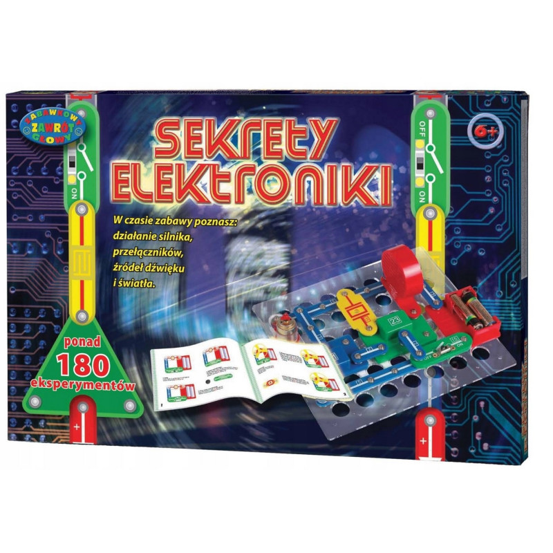 9551 SEKRETY ELEKTRONIKI 180 EKSPERYMENTÓW MAŁY ELEKTRONIK