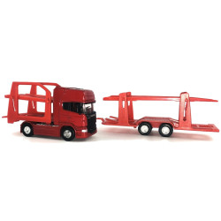 0237 Metalowy model Welly Truck Scania R730 V8 Transporter ciężarówka  1:64