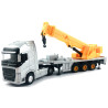 0551 Metalowy model Welly Truck Volvo F H Transporter ciężarówka 1:64