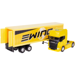 0216 Metalowy model Welly Truck Scania R 730 V8 Transporter ciężarówka 1:64