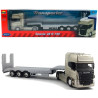 1251 Metalowy model Welly Truck Scania V8 R 730 Transporter ciężarówka 1:64