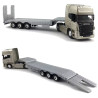 1251 Metalowy model Welly Truck Scania V8 R 730 Transporter ciężarówka 1:64