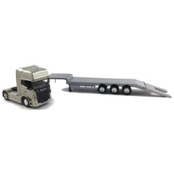 1251 Metalowy model Welly Truck Scania V8 R 730 Transporter ciężarówka 1:64