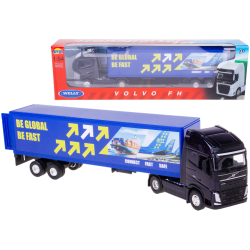 0186 Metalowy model Welly Truck Volvo F H Transporter ciężarówka  1:64