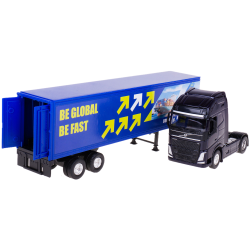 0186 Metalowy model Welly Truck Volvo F H Transporter ciężarówka  1:64