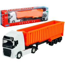 0568 Metalowy model Welly Truck Volvo F H Transporter ciężarówka 1:64