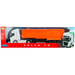 0568 Metalowy model Welly Truck Volvo F H Transporter ciężarówka 1:64